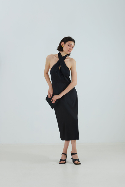 Платье Elema 5К-12644-1-170 чёрный - фото 2
