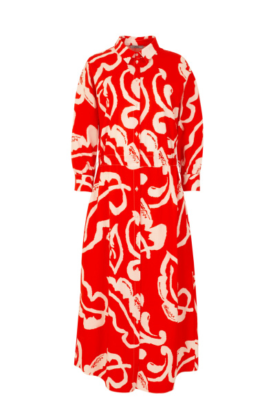 Платье Elema 5К-8872-5-170 красный_принт - фото 1