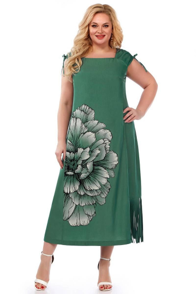 Платье LaKona 11520 морская_зелень - фото 1