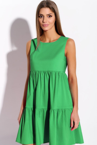 Платье AYZE 72734 зелёный - фото 2