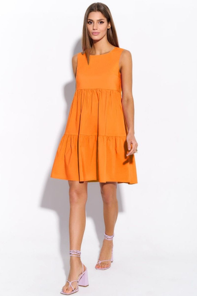 Платье AYZE 72734 оранжевый - фото 1
