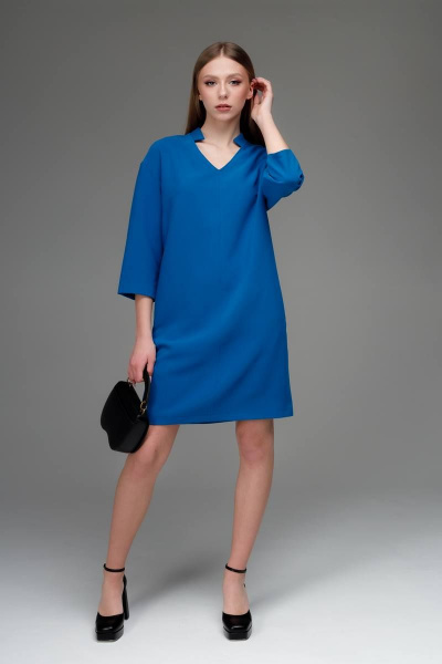 Платье Ledi M 614 синий - фото 1