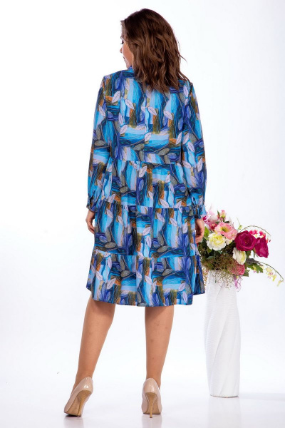 Платье Aira Style 948/1 синий - фото 2