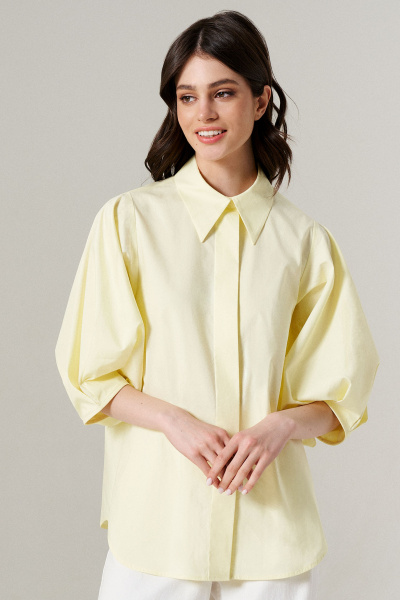 Блуза Панда 139140w желтый - фото 2