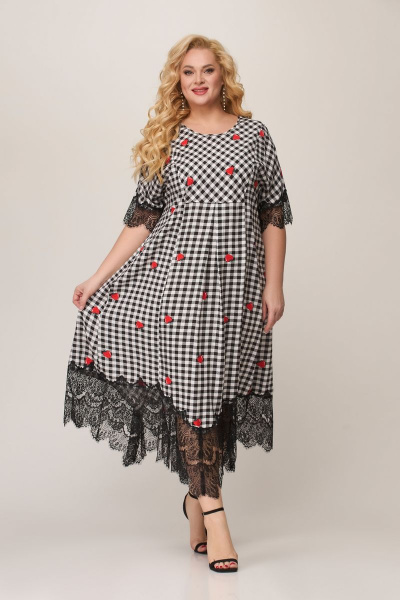 Платье Svetlana-Style 1862 черный+красный - фото 1