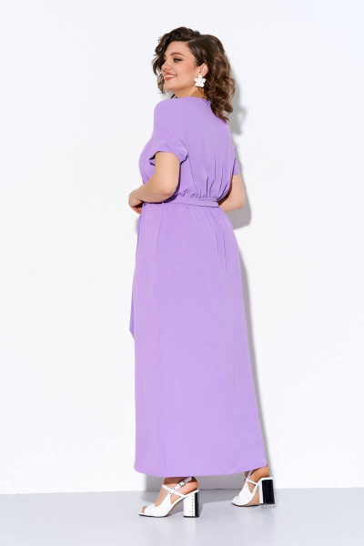 Платье IVA 1278 лиловый - фото 4