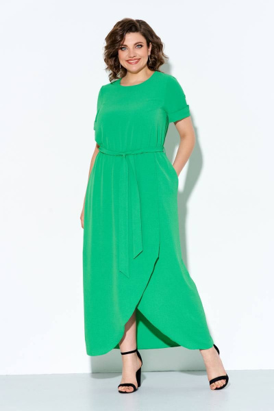 Платье IVA 1278 зеленый - фото 1
