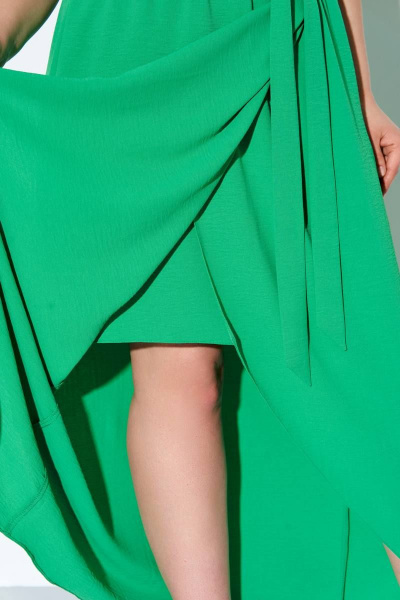 Платье IVA 1278 зеленый - фото 7