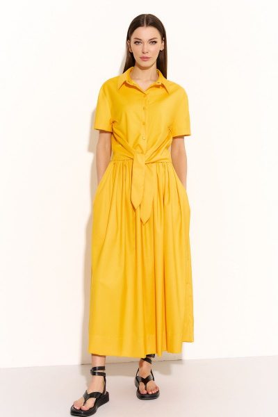 Блуза, юбка DiLiaFashion 0752 желтый - фото 1