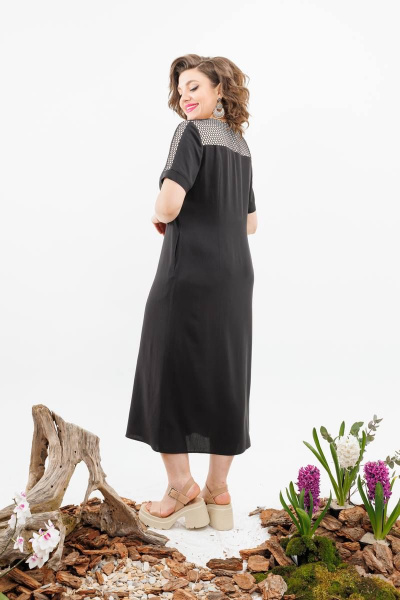 Платье Romanovich Style 1-2513 черный - фото 3