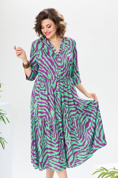 Платье Romanovich Style 1-2373д фиолетовый - фото 4