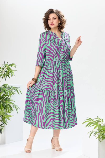 Платье Romanovich Style 1-2373д фиолетовый - фото 2