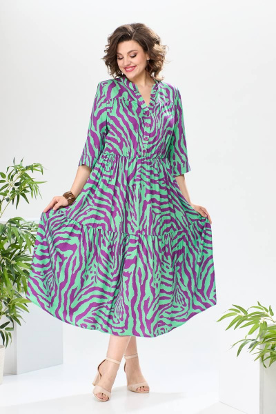 Платье Romanovich Style 1-2373д фиолетовый - фото 3