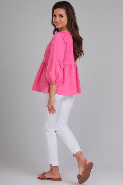 Блуза LeNata 11320 розовый - фото 3