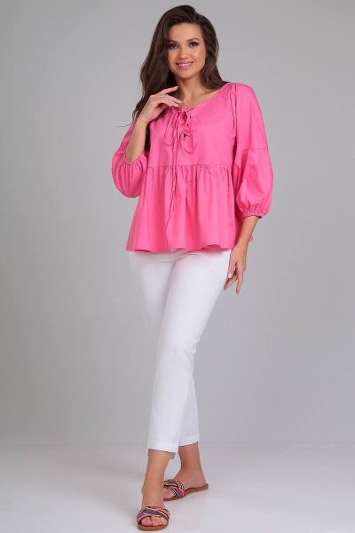 Блуза LeNata 11320 розовый - фото 1