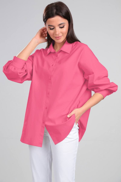 Блуза LeNata 11321 розовый - фото 2