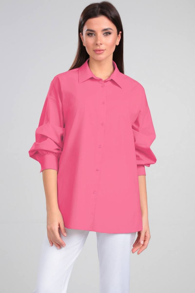 Блуза LeNata 11321 розовый - фото 4