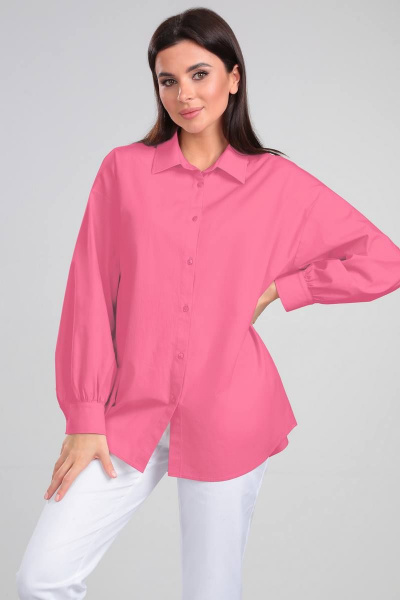 Блуза LeNata 11321 розовый - фото 3