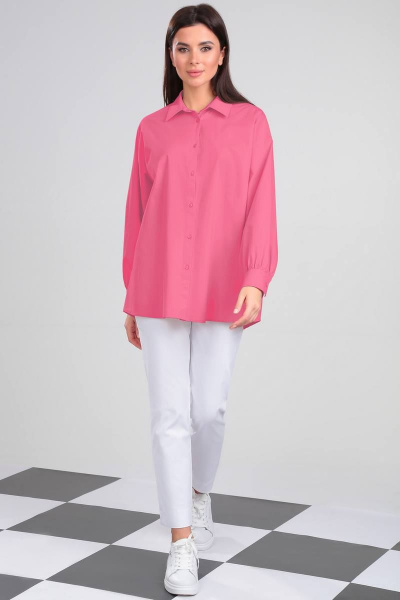 Блуза LeNata 11321 розовый - фото 1