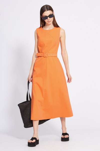 Платье EOLA 2418 оранжевый - фото 1