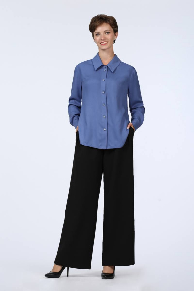 Блуза Полинушка 151 джинс - фото 3