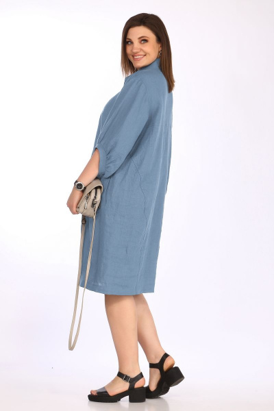 Платье Lady Secret 3684 пастельно-синий - фото 2