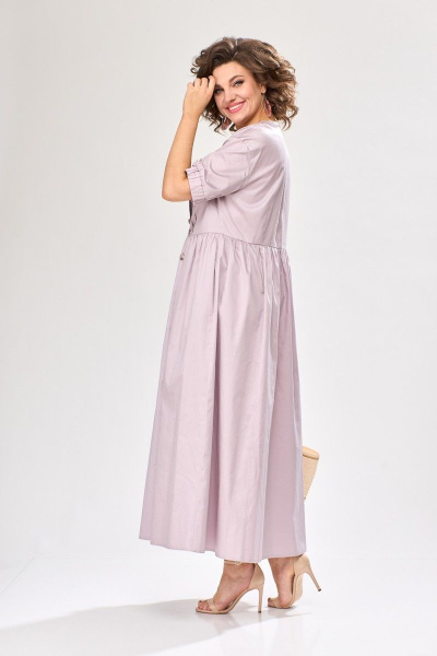 Платье ANASTASIA MAK 1095 лиловый - фото 4