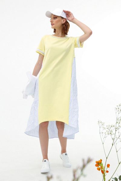 Платье Butеr 2608 лимон - фото 8