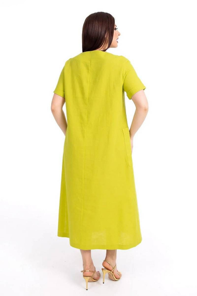 Платье Daloria 1975 оливковый - фото 2