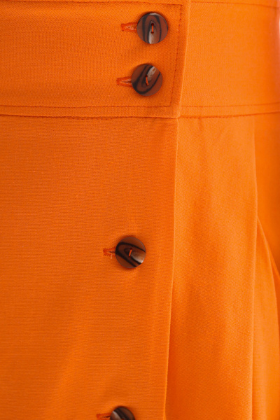 Платье Панда 142280w оранжевый - фото 3