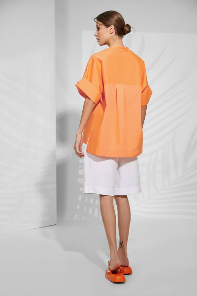 Блуза Rivoli 2327 оранжевый - фото 3
