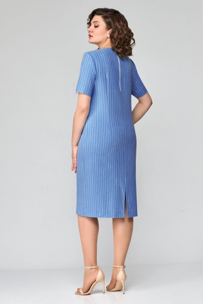 Платье Мишель стиль 1121 синий - фото 2