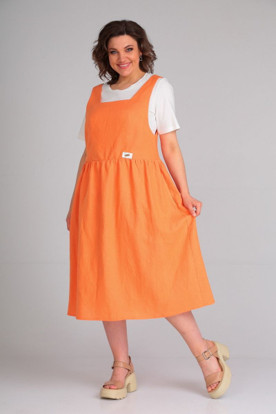 Блуза, сарафан Mubliz 043 оранжевый - фото 1