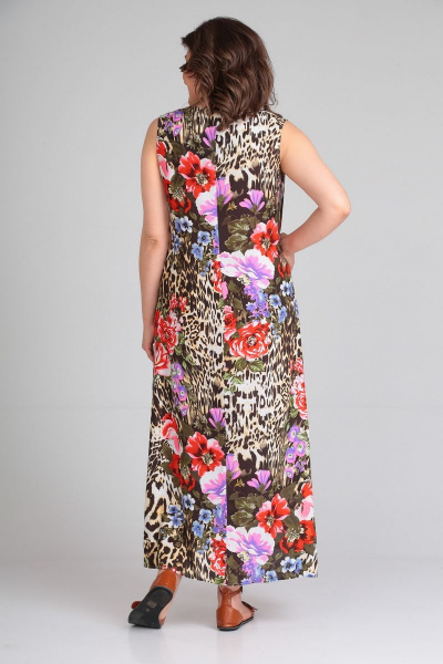 Платье Mubliz 048 леопард - фото 2