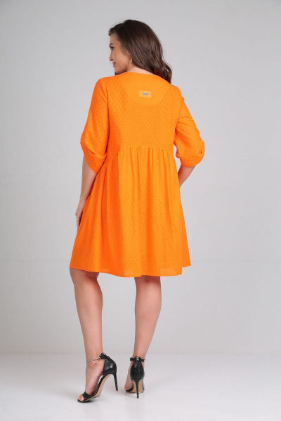 Платье Mubliz 054 оранж - фото 3