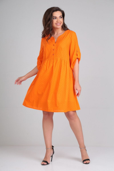 Платье Mubliz 054 оранж - фото 1