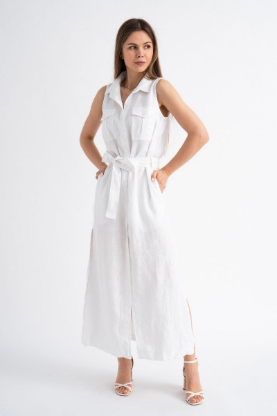 Платье Mirolia 1165 белый - фото 1