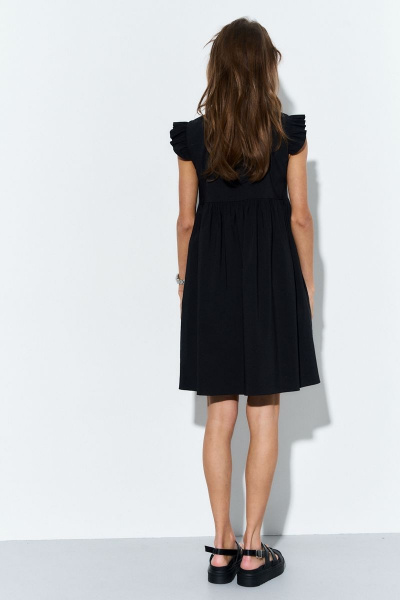 Платье Luitui R1038 черный - фото 5