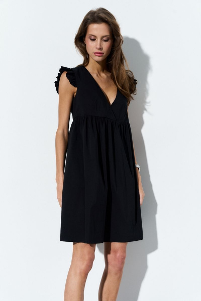 Платье Luitui R1038 черный - фото 1