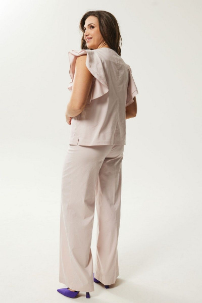 Блуза, брюки Mislana С943 розовый - фото 6