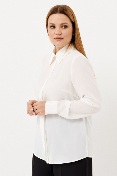 Блуза Панда 117140w белый - фото 1