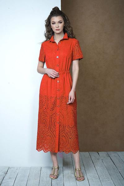 Платье Fantazia Mod 3462 красный - фото 1