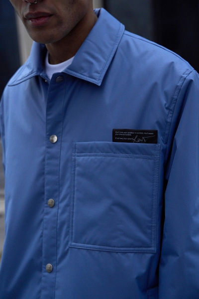 Куртка RAWR 421 голубой - фото 5