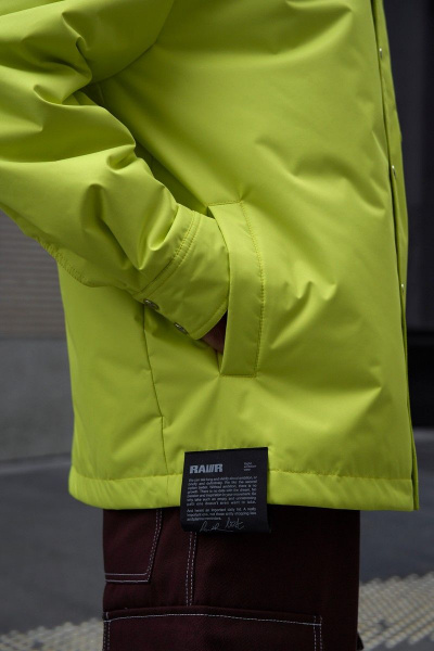 Куртка RAWR 421 салатовый - фото 4