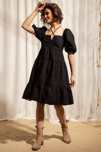 Платье Nova Line 50335 черный - фото 1