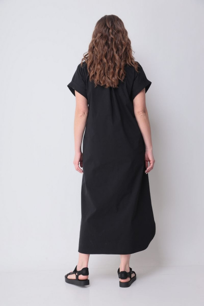 Платье Michel chic 993/1 черный-неон - фото 6