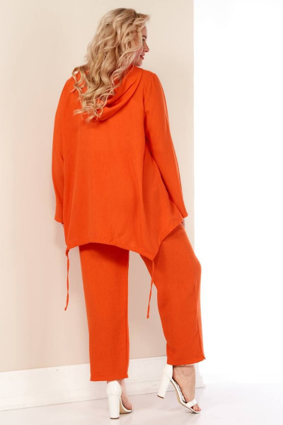 Блуза, брюки Shetti 4050 морковный - фото 6
