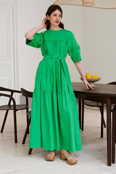 Платье Lokka 1149 зеленый - фото 1