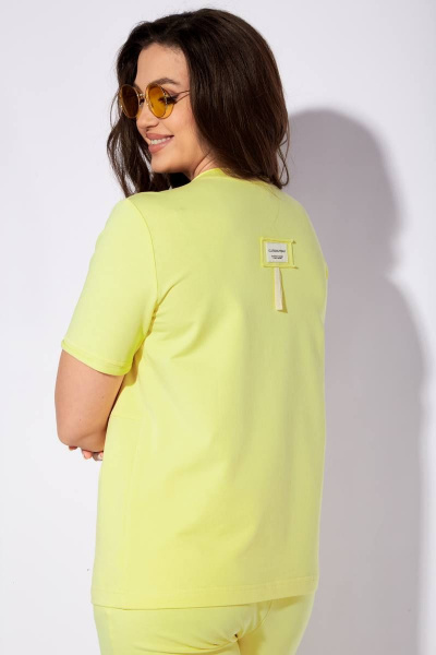 Брюки, футболка TAiER 1195 желтый - фото 8