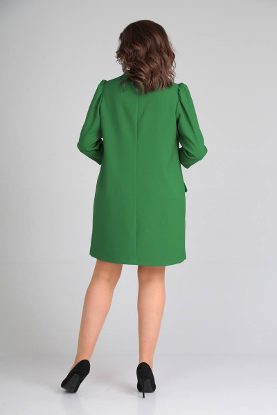Платье Mido М89 зеленый - фото 4